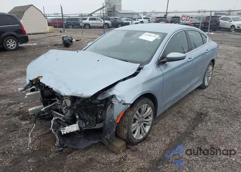 2015 Chrysler 200 Limited z USA, uszkodzony, nr VIN 1C3CCCAB9FN662908